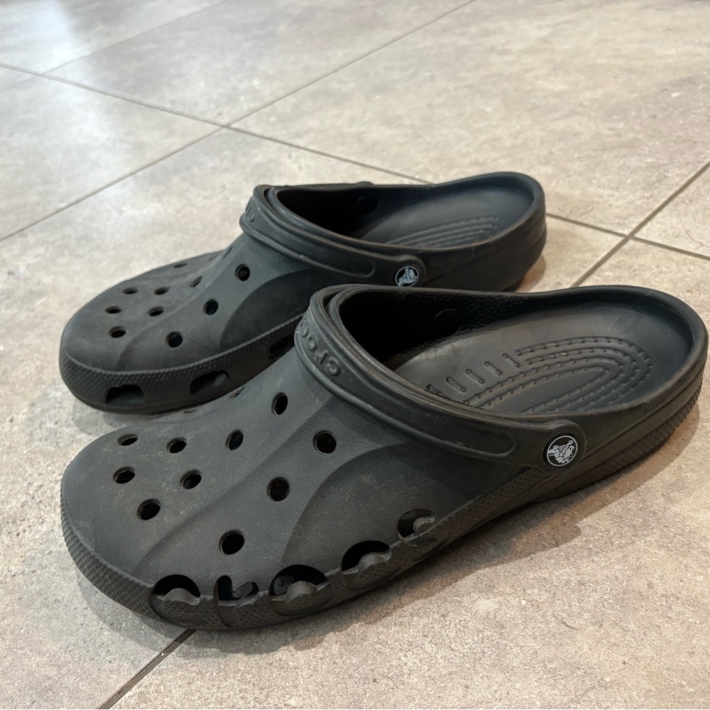 🍃3/$30 CROCS Classic Men’s Clog in Black Size 13